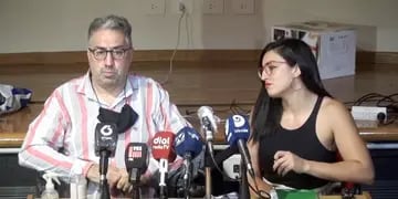 Guillemro Rubio y Celeste Marchetti abgogados querellantes caso Paula Toledo