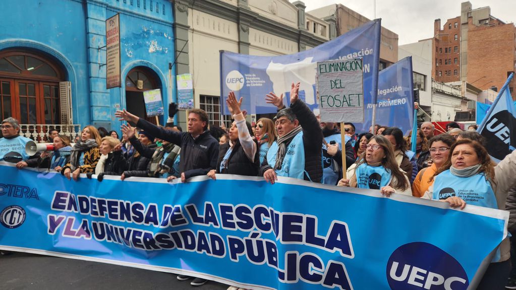 Uepc marcha este martes 25 de junio en Córdoba.