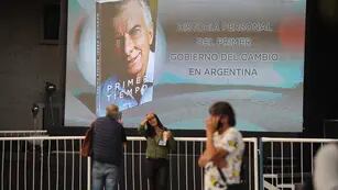 Presentación de "Primer tiempo", el libro de Mauricio Macri (Foto: Clarín)