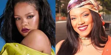 El parecido de Priscila Beatrice y Rihanna