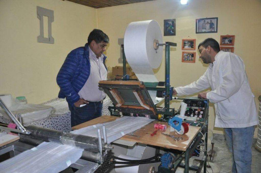 Fábrica artesanal de pañales en Río Grande