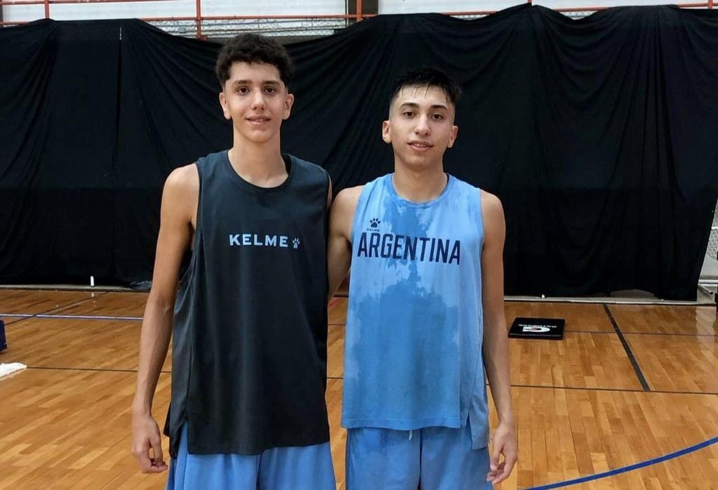 Simón Chemez y Máximo Benavidez jugadores Seleccion Argentina