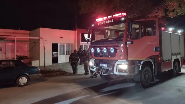 Pérez: se incendió una vivienda en el barrio Talleres Nuevos