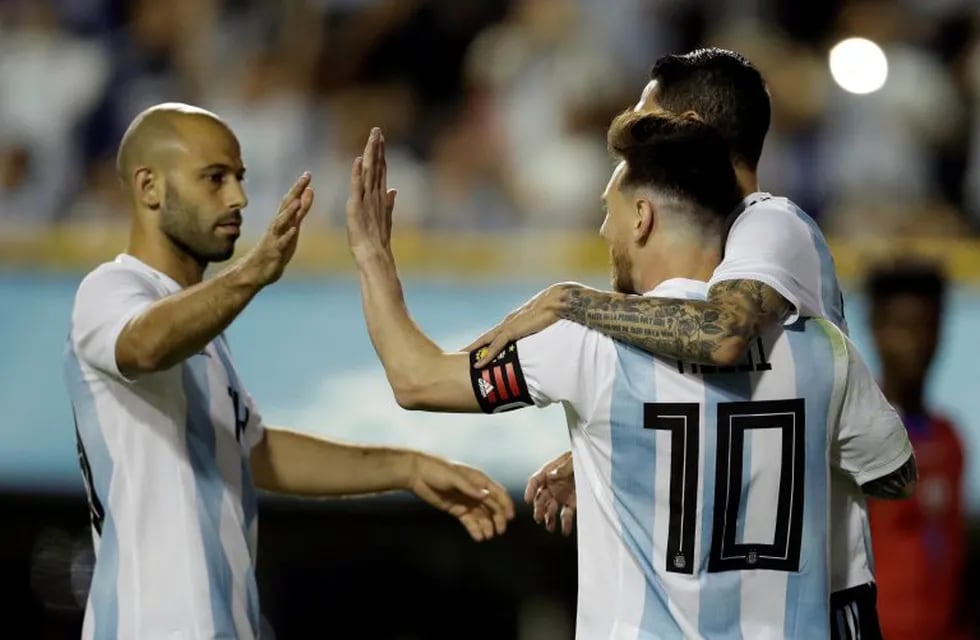 Argentina festeja previo al Mundial.