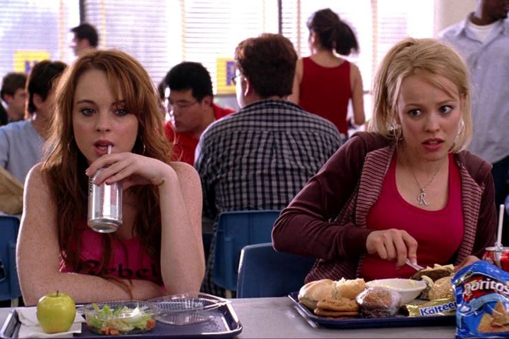 Cady y Regina, las amigas - enemigas más recordadas del cine. (web)