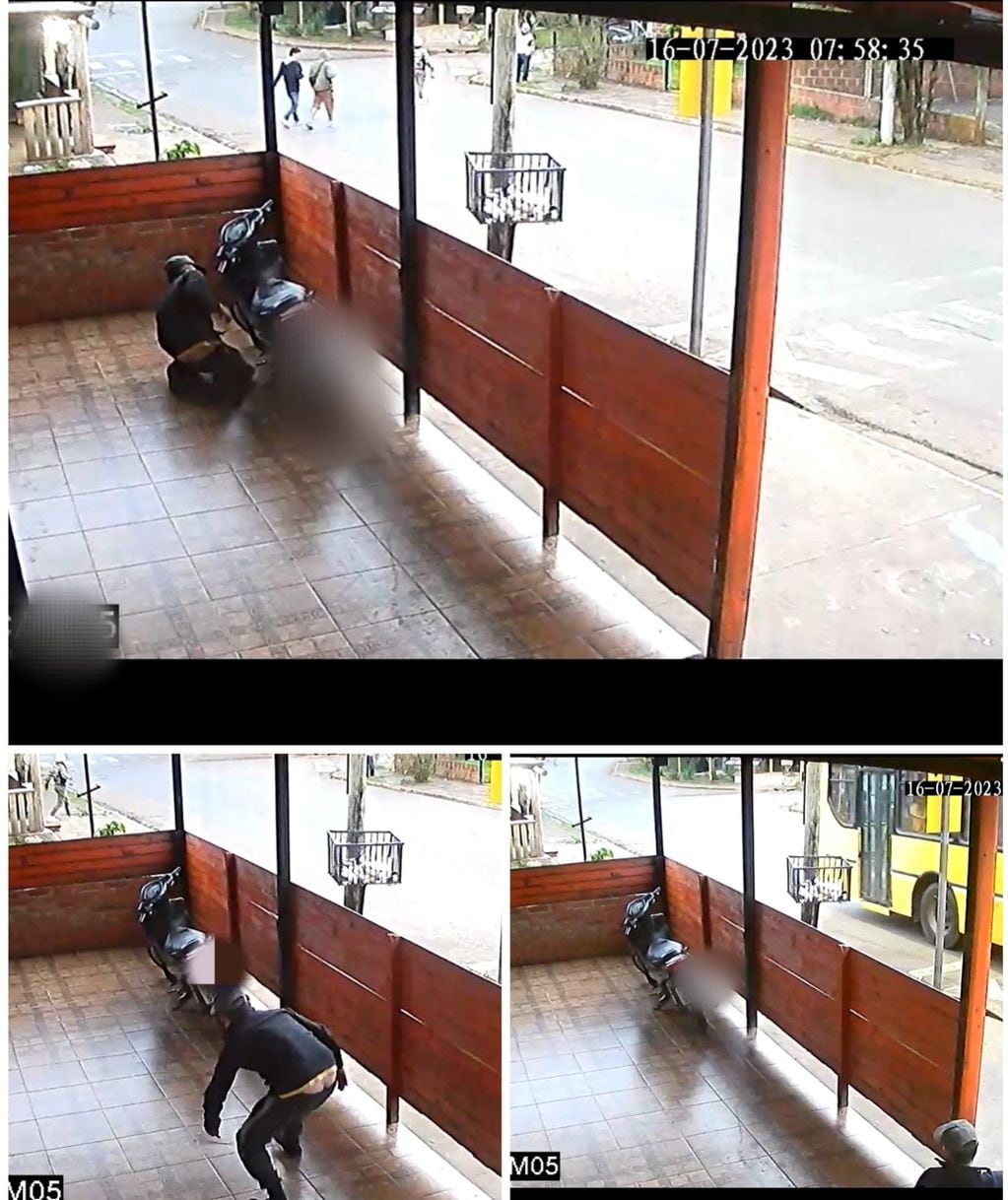 Detienen a un individuo acusado de intentar robar una moto en Puerto Iguazú.