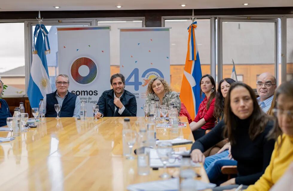 Sonia Castiglione, recibió este a los integrantes de la Comisión Asesora Técnica de la Acuicultura (CATA).