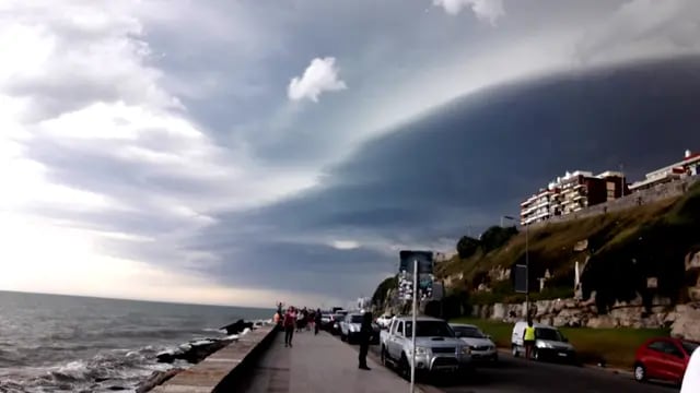 Clima en Mar del Plata: humedad, calor y lluvias hacia la tarde