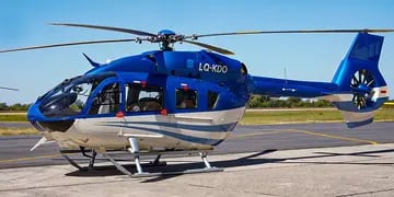 Este viernes se sumó un helicóptero AIRBUS Modelo H-145 a la flota de la Dirección General de Aeronáutica. (Gobierno de Córdoba)