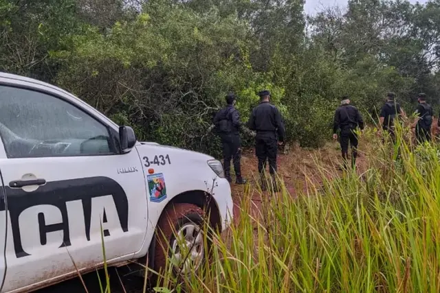Continúa la búsqueda del septuagenario Antonio Champe en San Javier. Policía de Misiones