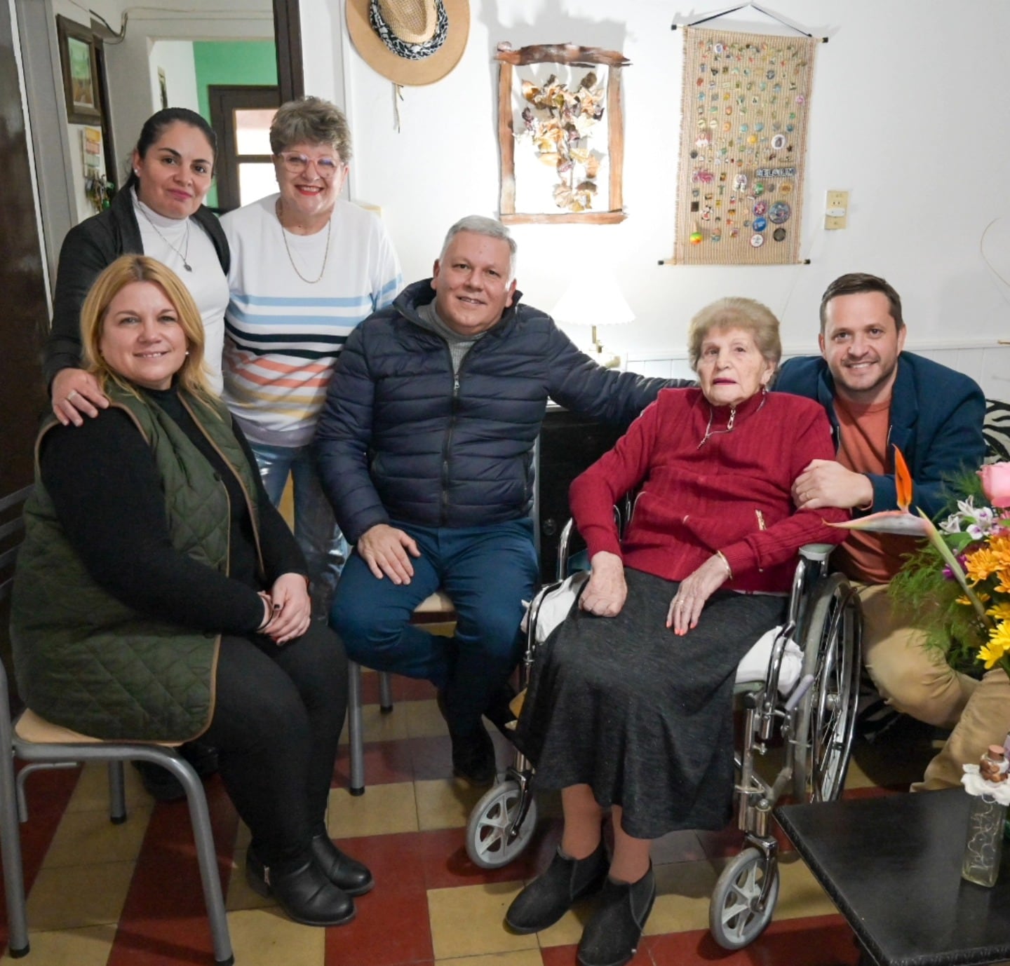 Ángela Candelleri cumplió 100 años de vida en Arroyito