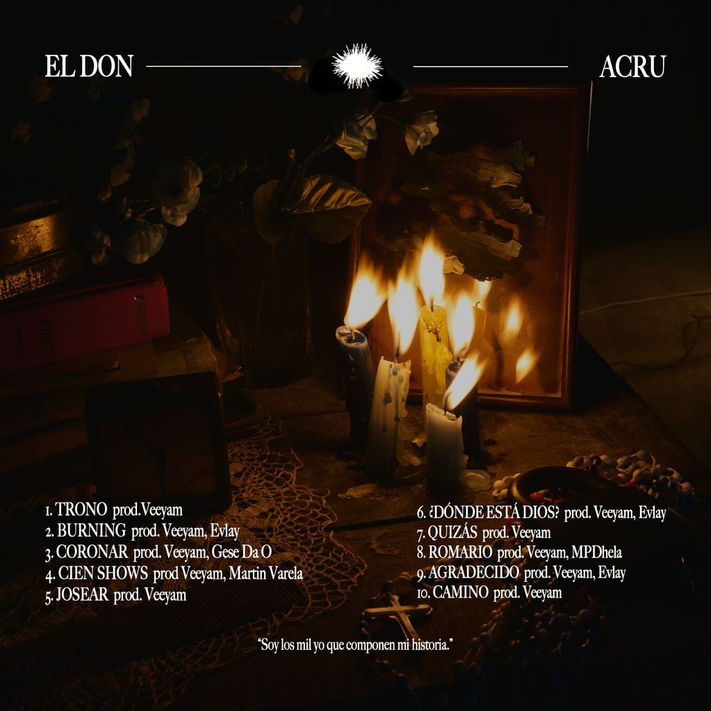 Acru y su último álbum, El Don.