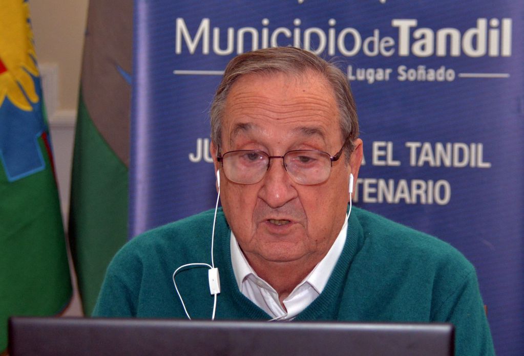 Miguel Lunghi, intendente de Tandil