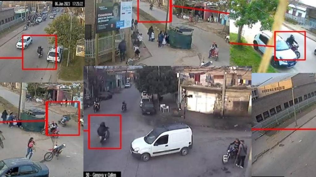El MPA reconstruyó el ataque con videos de cámaras de videovigilancia.