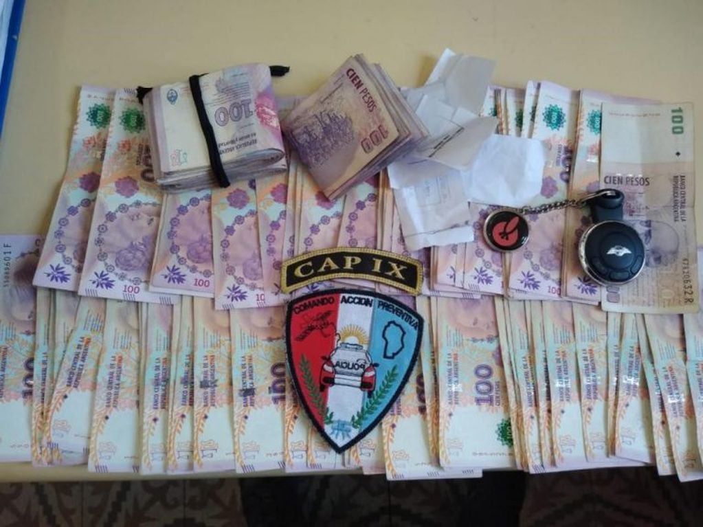 Uno de los guardaespaldas de Saillén fue detenido por una salidera bancaria en Córdoba. (La Voz)