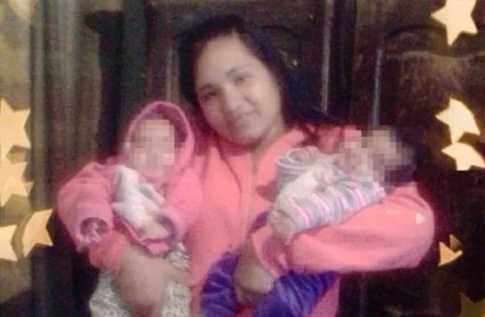 Katherin Quinteros fue asesinada por su ex y era madre de dos mellizas en Rufino. (Facebook)