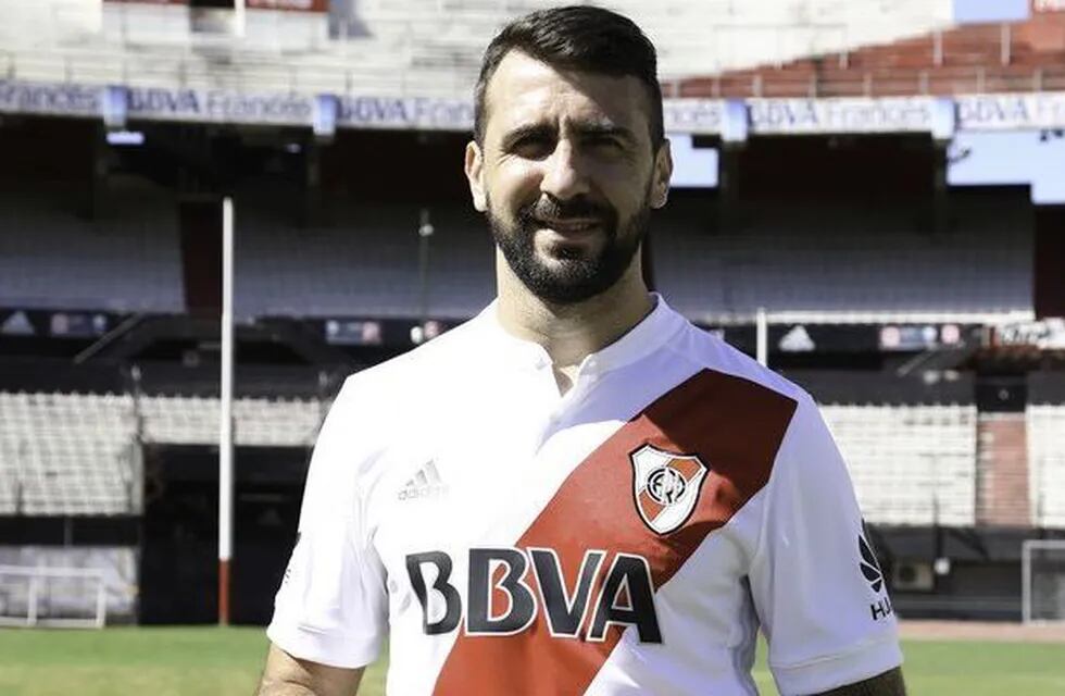 Lucas Pratto llegó a Miami para sumarse a la pretemporada de River.