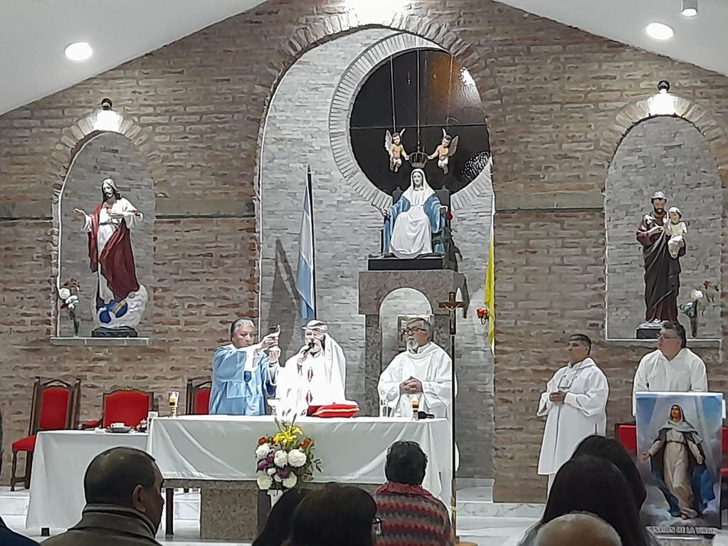 Punta Alta: fiestas patronales de la capilla “Santa María Reina”