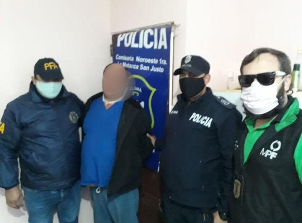 Falso médico detenido en San Justo (Web)