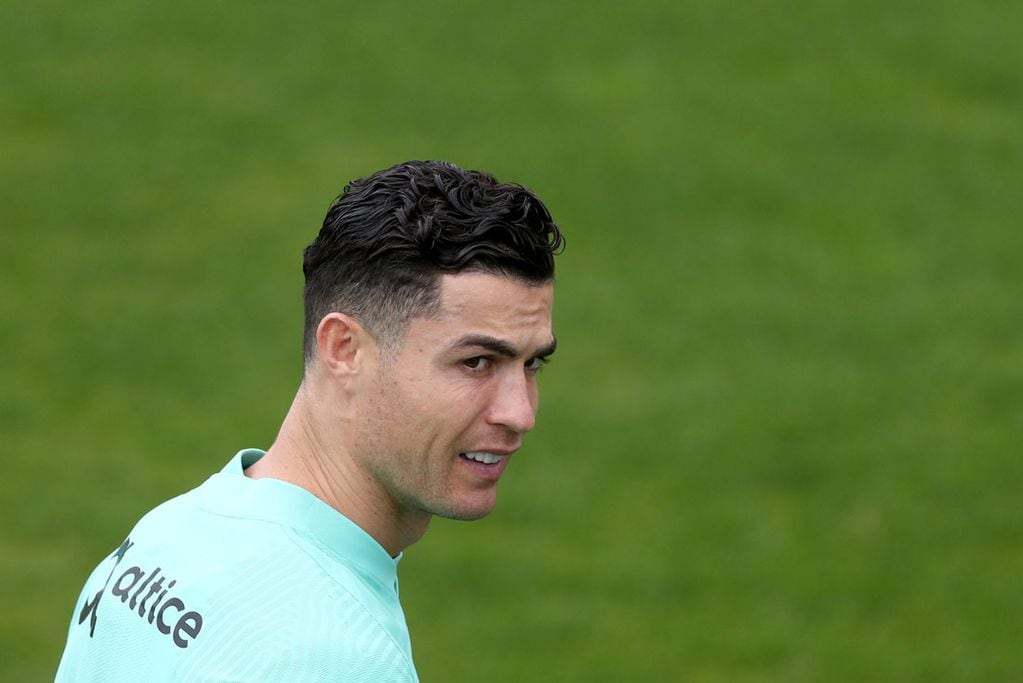 Cristiano Ronaldo, referente de la selección de Portugal. (Archivo)