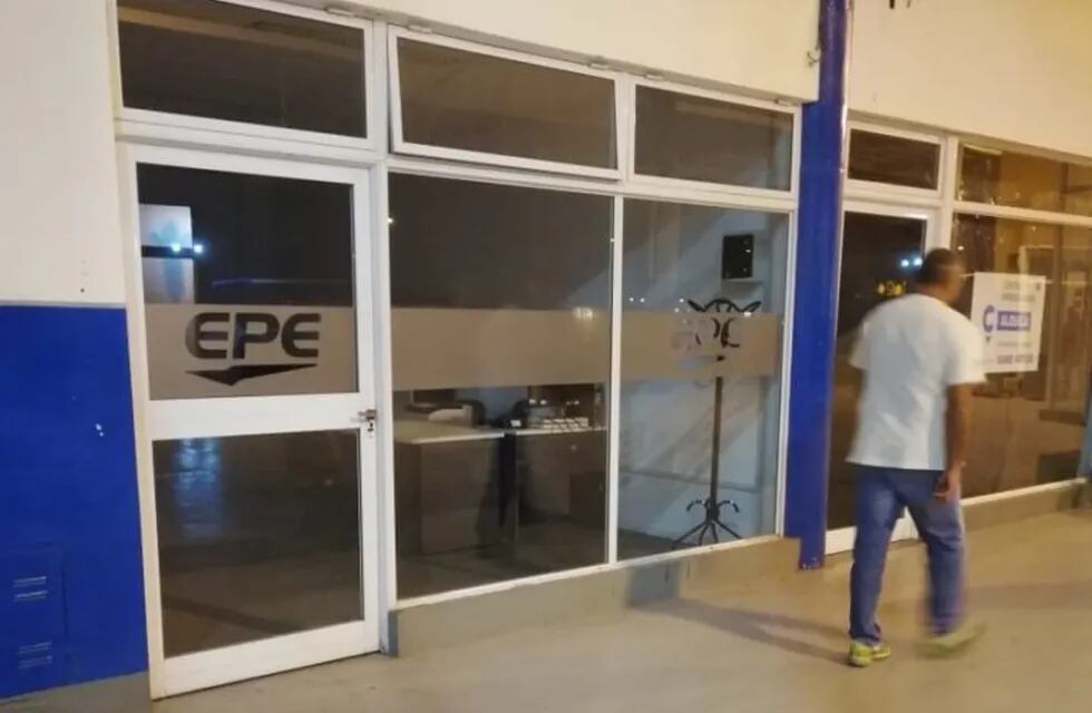 Cerró la oficina de la EPE en la terminal de ómnibus de Rafaela (Prensa Municipalidad de Rafaela)