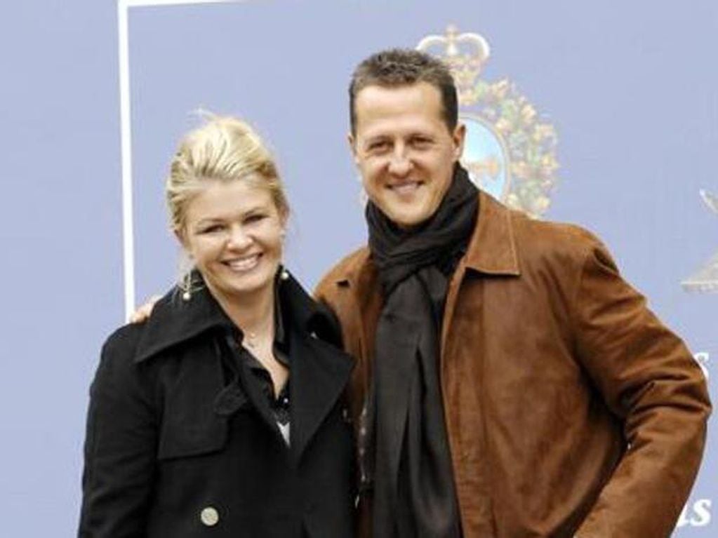 Michael Schumacher y su mujer Corinna, clave para que el excampeón de F1 siga con vida tras el grave accidente. (Foto: DPA)