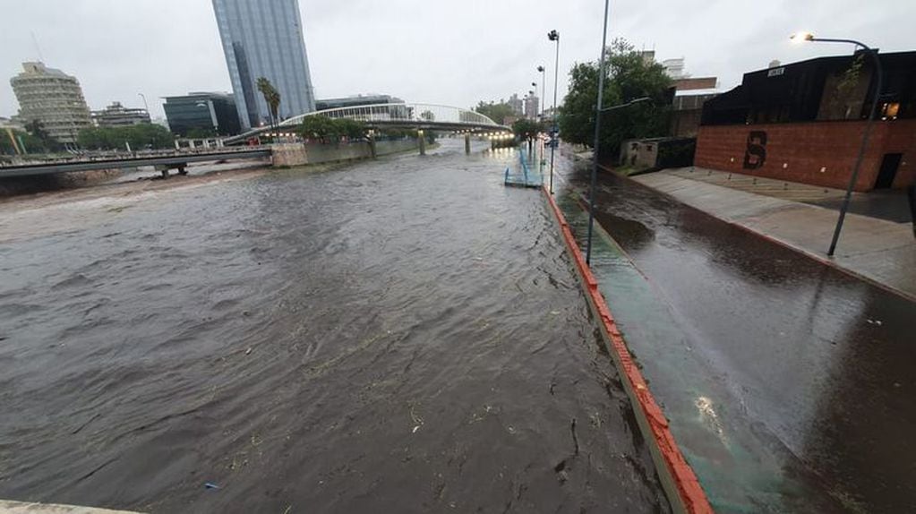 Las intensas precipitaciones en Córdoba, generaron la crecida de diferentes ríos de la provincia.