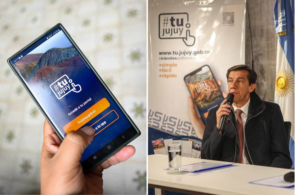 “Vamos a seguir modernizando los servicios del Estado”, garantizó el gobernador Carlos Sadir al presentar la aplicación para celulares tujujuy.