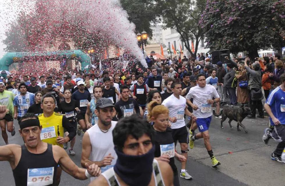 Un clásico. La Maratón Córdoba se corre de manera ininterrumpida desde hace 23 años. // Foto: Pedro Castillo / Archivo