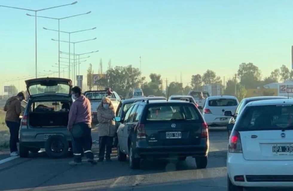 Accidente vial Acceso Sur, Mendoza