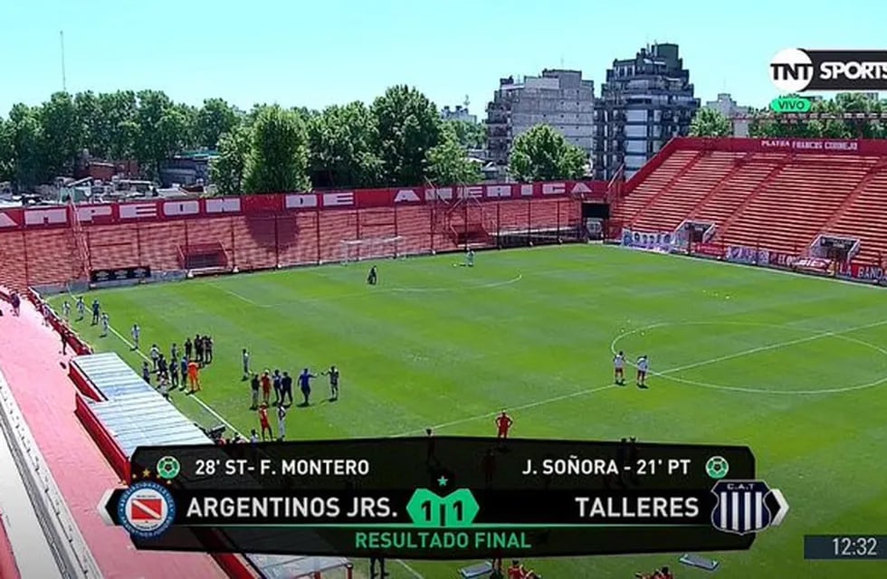 Talleres terminó empatando en el segundo partido jugando ante Argentinos Juniors en el Diego Armando Maradona