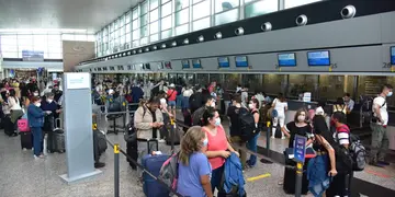 Aeropuerto Córdoba. Pasajeros contaron su experiencia. (Facundo Luque)