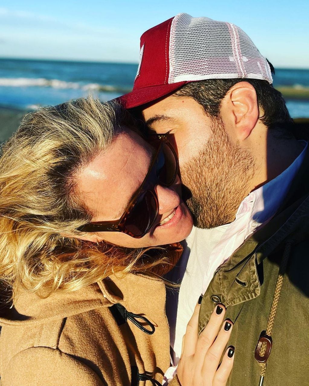 Darío Barassi compartió a través de su cuenta de Instagram el crecimiento de la pancita de su pareja.