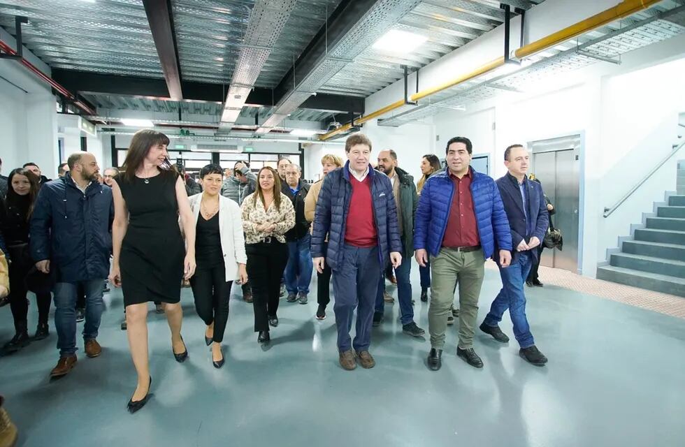 Se realizó la inauguración del Centro Politécnico Superior Malvinas Argentinas en Río Grande.