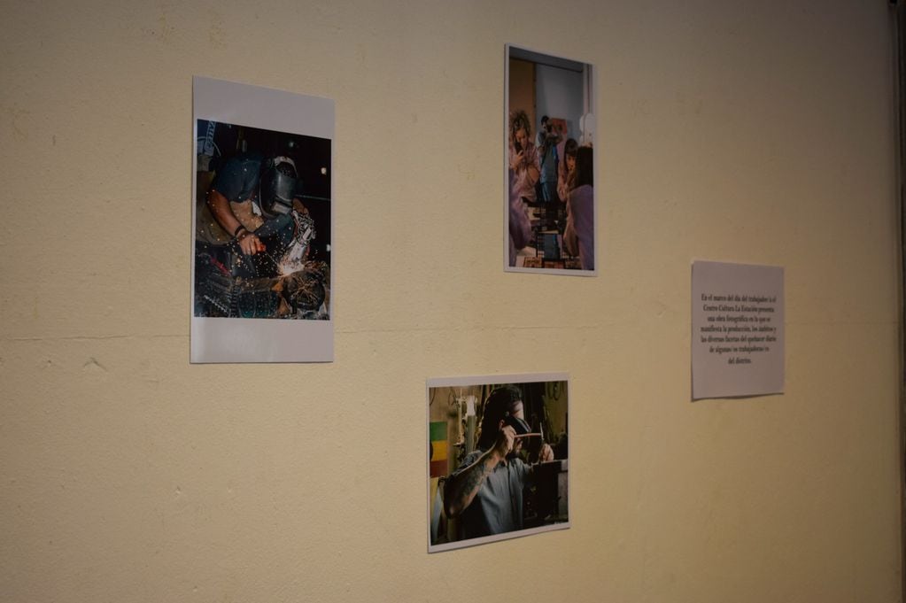 Muestra fotográfica sobre trabajadores del arte en el Centro Cultural La Estación