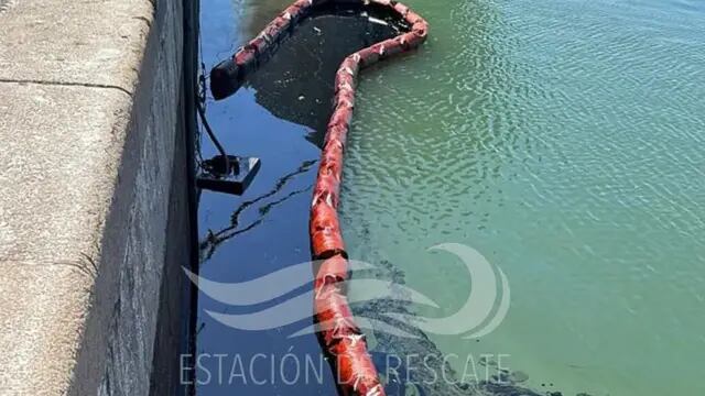 Denuncian un nuevo derrame de hidrocarburos en Puerto Belgrano
