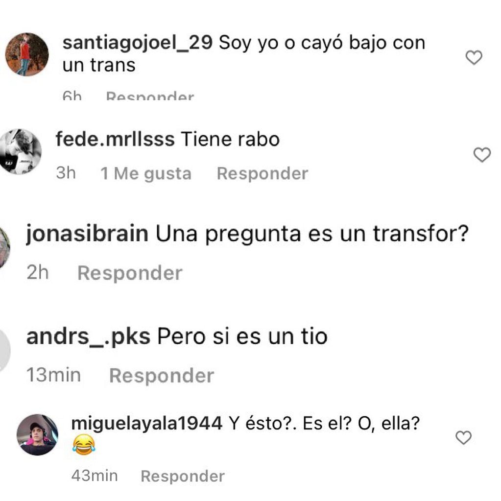 Los comentarios contra la sesión de Villano Antillano.