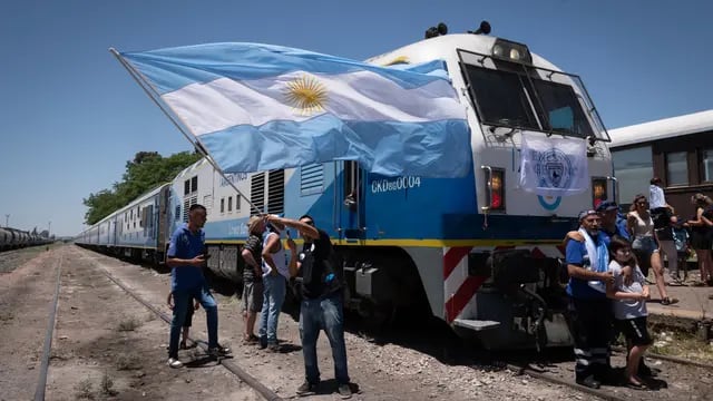 Tren de pasajeron llegó a Mendoza