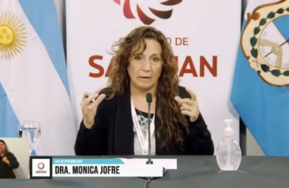 Mónica Jofré, directora de Epidemiología de la provincia.