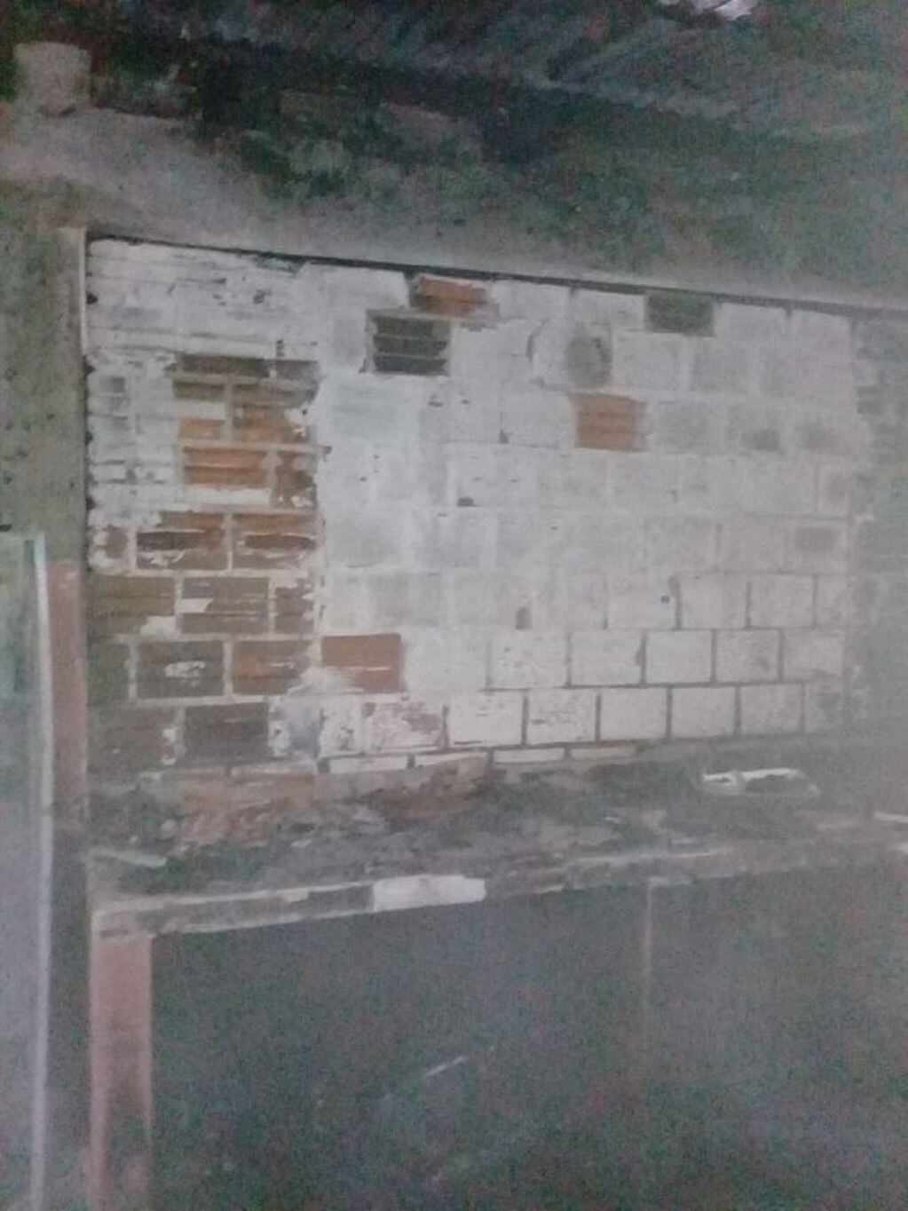 San Vicente: malvivientes destrozaron las instalaciones del Club EXA 453.