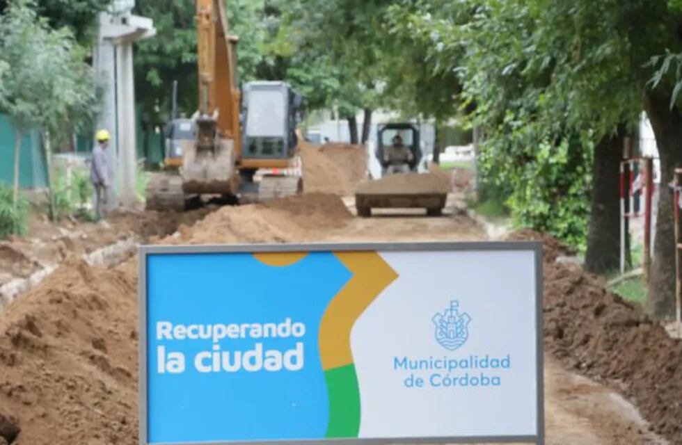 Comenzaron las obras cloacales en Inaudi (Prensa Municipalidad)