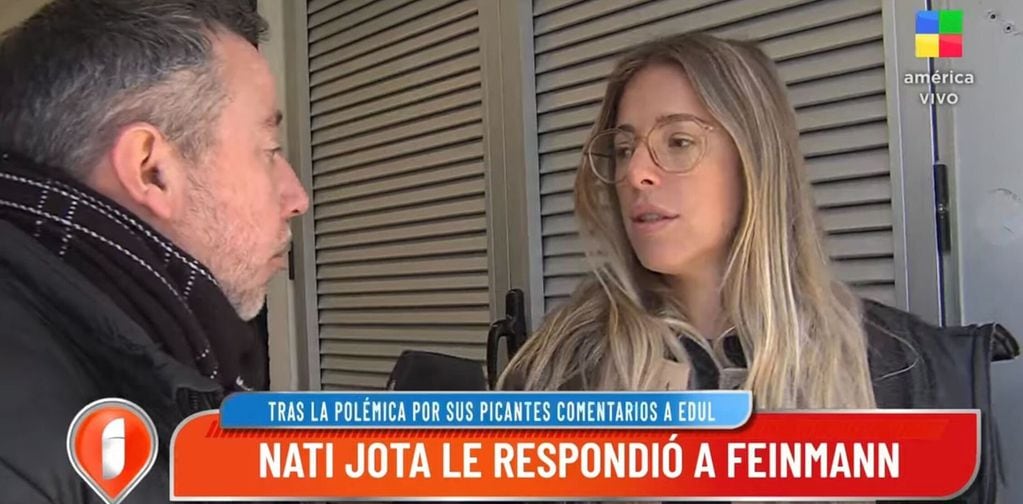 Nati Jota habló de su relación con Gastón Edul