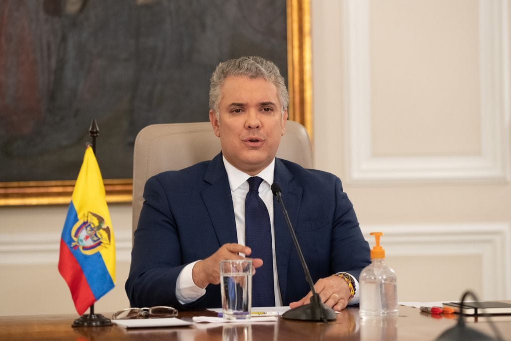 Iván Duque. Presidente de Colombia. (AP)