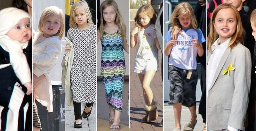 Así fue cambiando Vivienne, una de las hijas de Angelina Jolie y Brad Pitt (Foto: Instagram/ @vivjoliepitt)