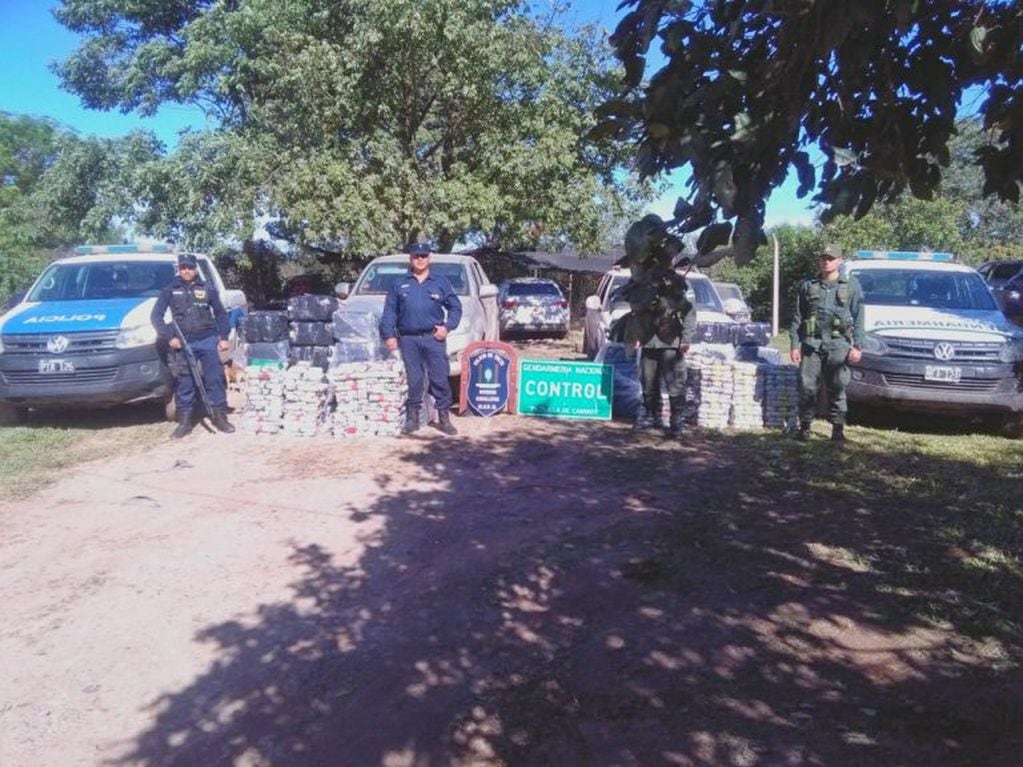 Secuestraron hojas de coca por 3 millones de pesos. (Policía de Salta)