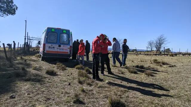 El rescate de los estudiantes rosarinos en el Cerro Champaquí, con base en Atos Pampa. (Corresponsalía)