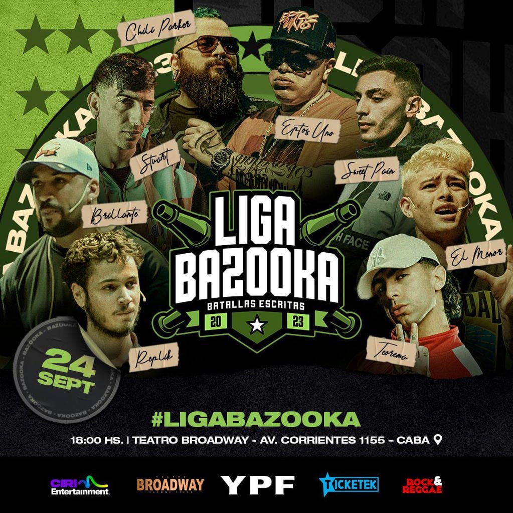 Liga Bazooka anunció una nueva fecha internacional