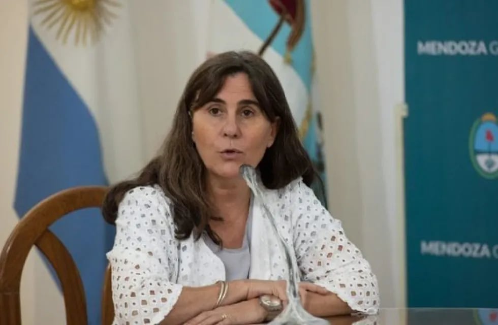 Ana María Nadal, ministra de salud de Mendoza.