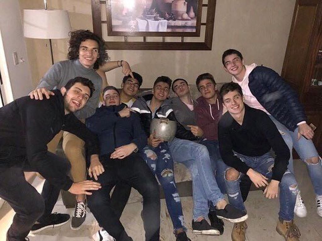 Fernando Báez Sosa y sus amigos (Instagram)