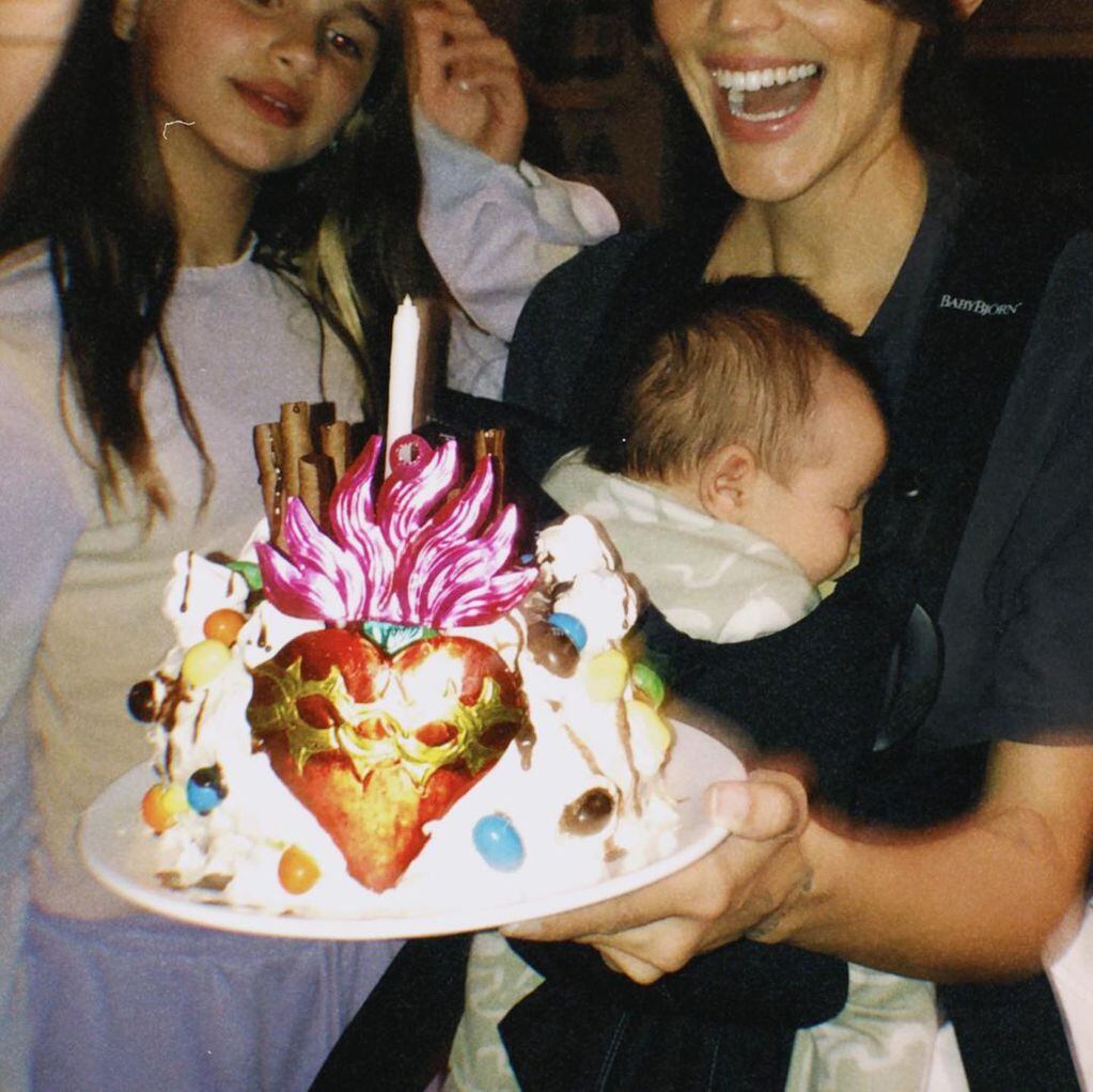 Calu Rivero festejó su primer cumpleaños siendo mamá de Tao.